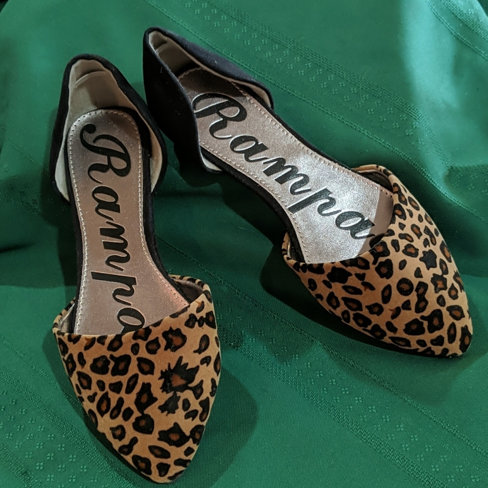 Rampage Cheetah flat shoe's 7